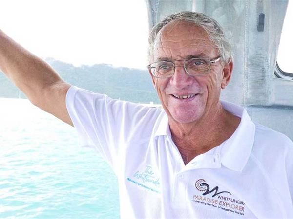 John Henderson says he feels humbled to be working with the Ngaro people and his good friend Peter Pryor. (ABC Tropical North: Ollie Wykeham)